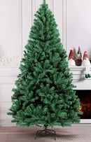 Árvore De Natal Luxo Premium 210cm Com 1200 Galhos Pinheiro Verde Pé De Ferro D'presentes