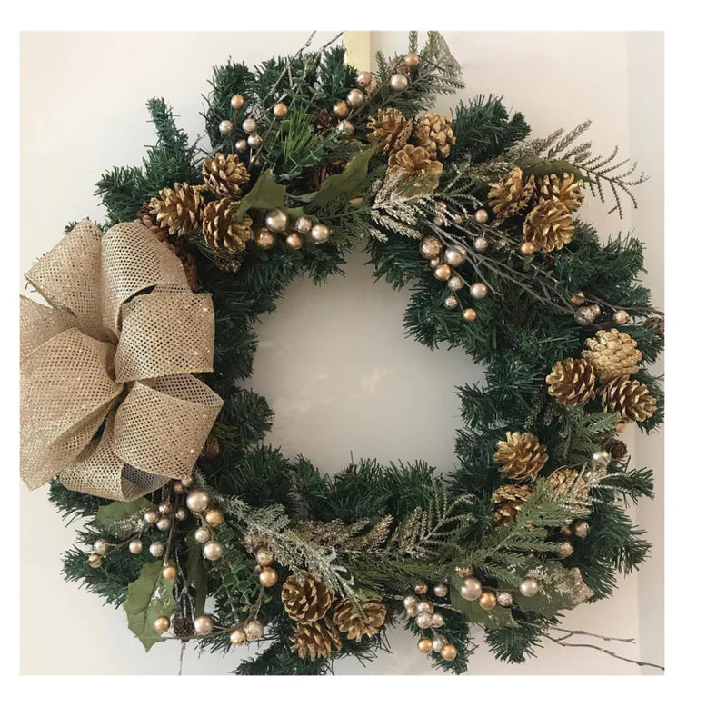 Guirlanda Natal Pronta Para Porta Enfeite Natalino